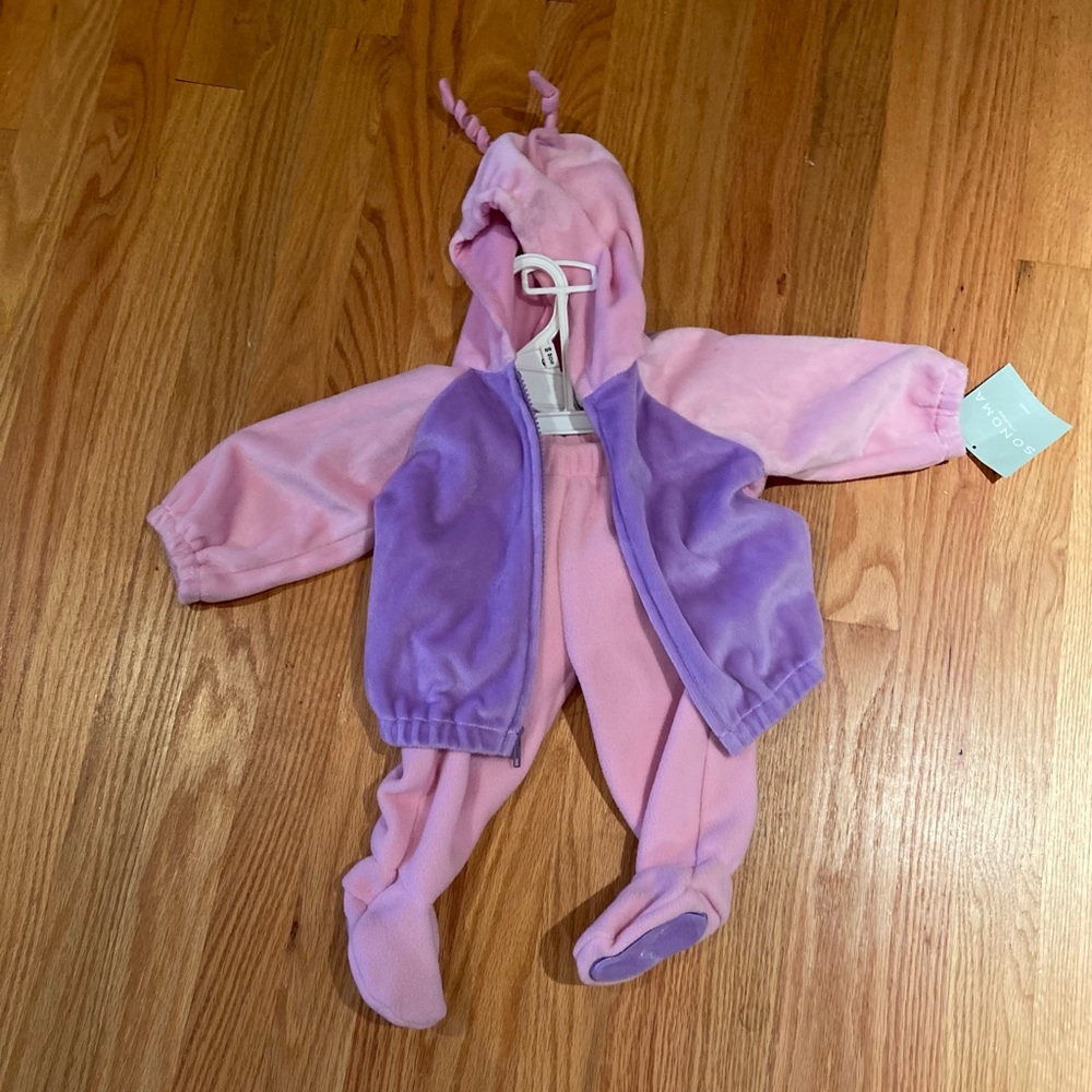 Baby Fleece Butterfly Halloween costume/outfit 6-9 months.